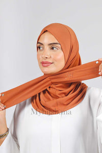 Tabaquia jersey -Orange brulé