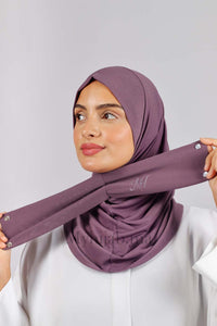 Tabaquia jersey - Mauve foncé