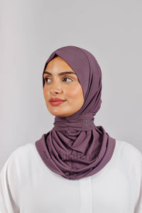 Tabaquia jersey - Mauve foncé