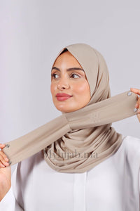 Tabaquia jersey - Beige nude