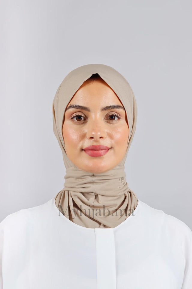 Tabaquia jersey - Beige nude