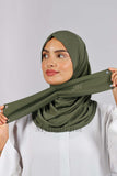 Tabaquia jersey - Vert Olive foncé