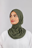 Tabaquia jersey - Vert Olive foncé