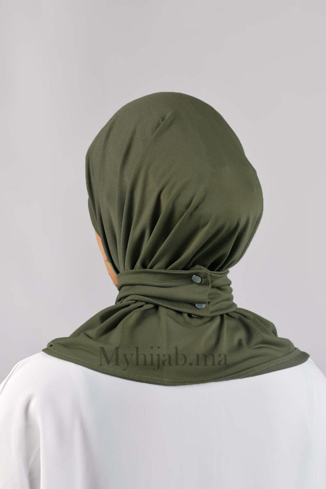 Tabaquia jersey - Vert Olive foncé