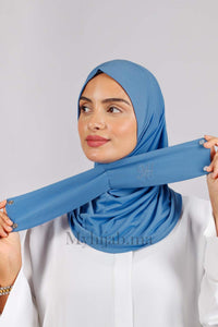 Tabaquia jersey - Bleu ciel