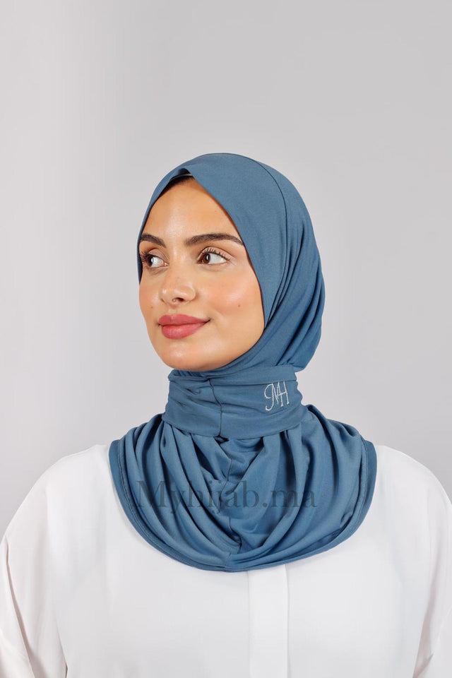 Tabaquia jersey - Bleu jeans