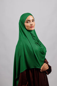 Lycra deux plis - vert roi clair