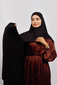 Lycra deux plis - Noir