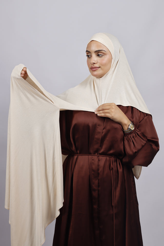 Lycra deux plis - samoun claire