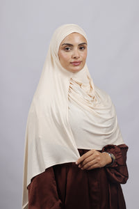 Lycra deux plis - samoun claire