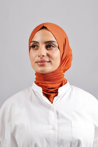 Tabaquia Coton - Orange brique