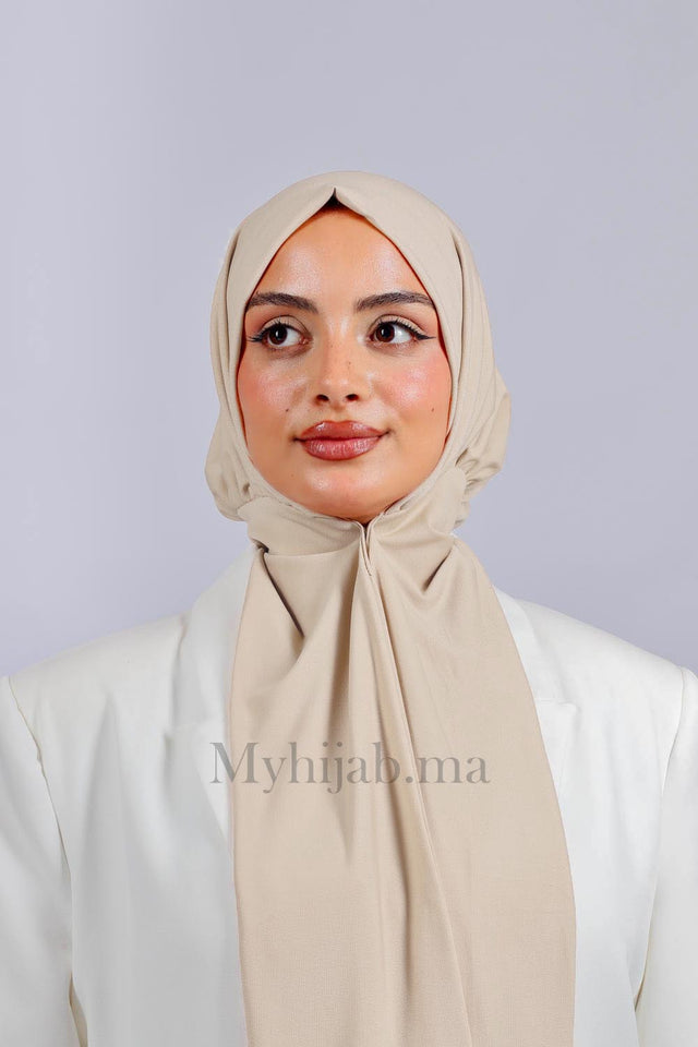 Turban Amira - Beige milk