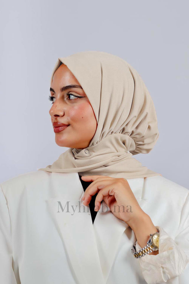 Turban Amira - Beige milk