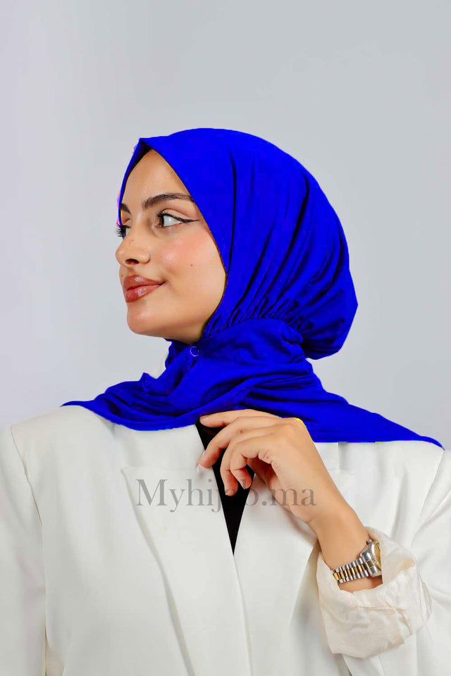 Turban Amira - Bleu roi