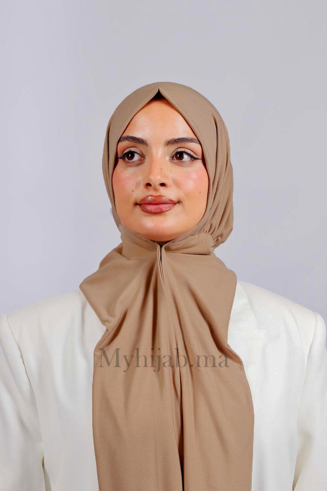 Turban Amira - Beige camel