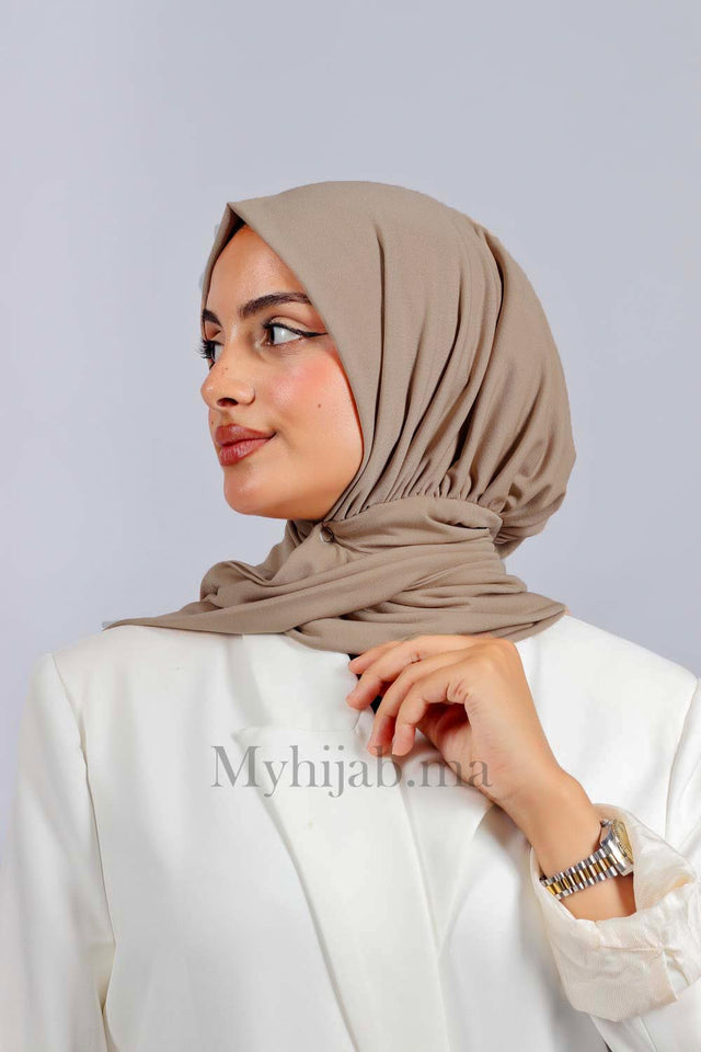Turban Amira - Beige nude