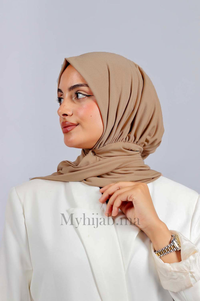 Turban Amira - Beige camel