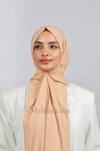 Turban Amira -Beige pink