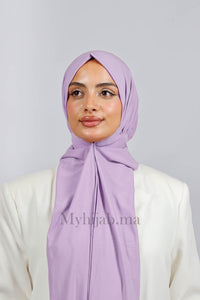 Turban Amira - Mauve clair