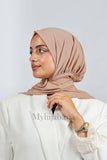 Turban Amira - Beige pink foncé