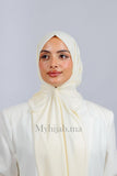 Turban Amira - Blanc cassé