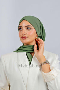 Turban Amira - Vert avocat
