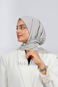 Turban Amira - Gris clair
