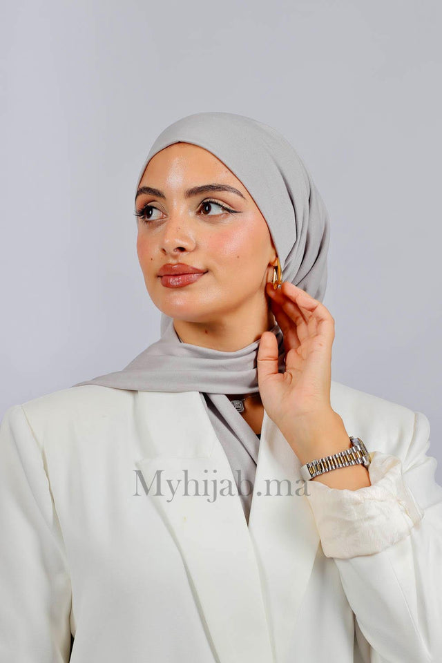 Turban Amira - Gris clair