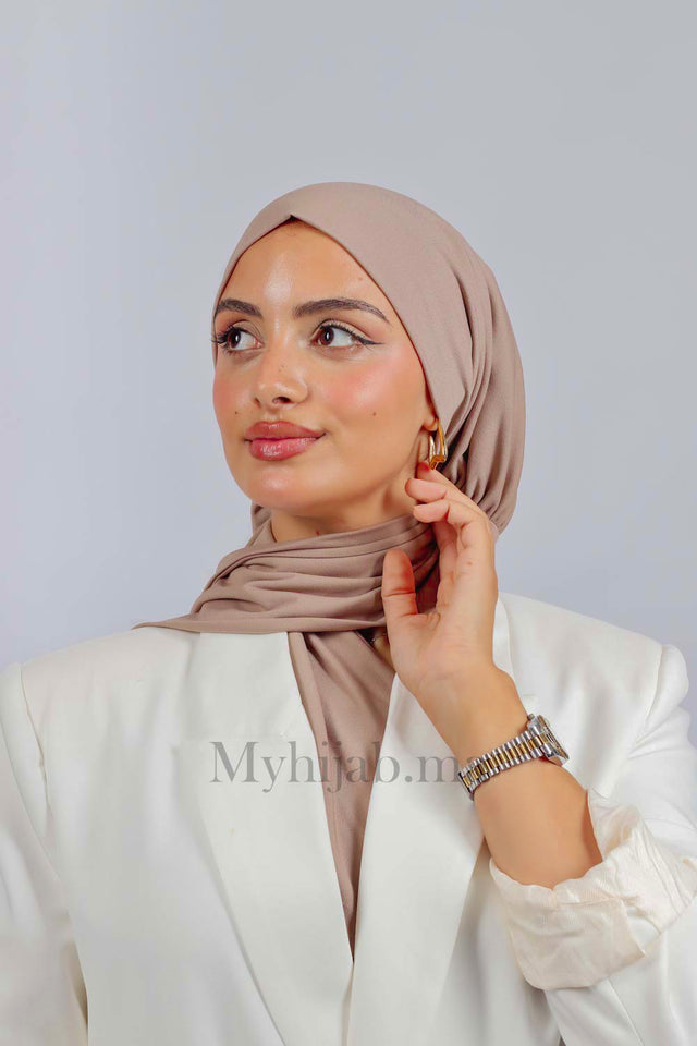 Turban Amira - Beige pink