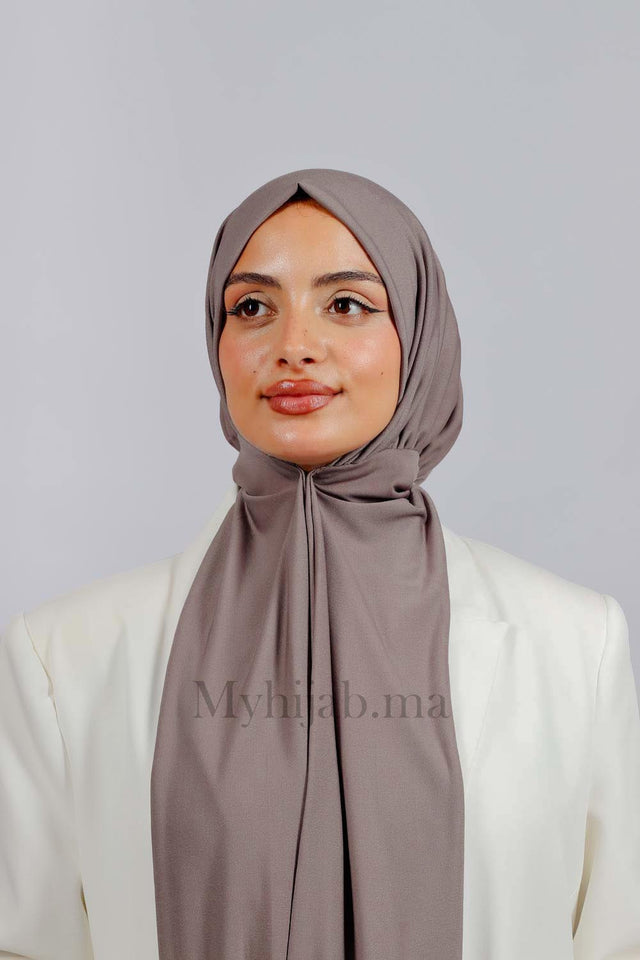 Turban Amira - Taupe foncé