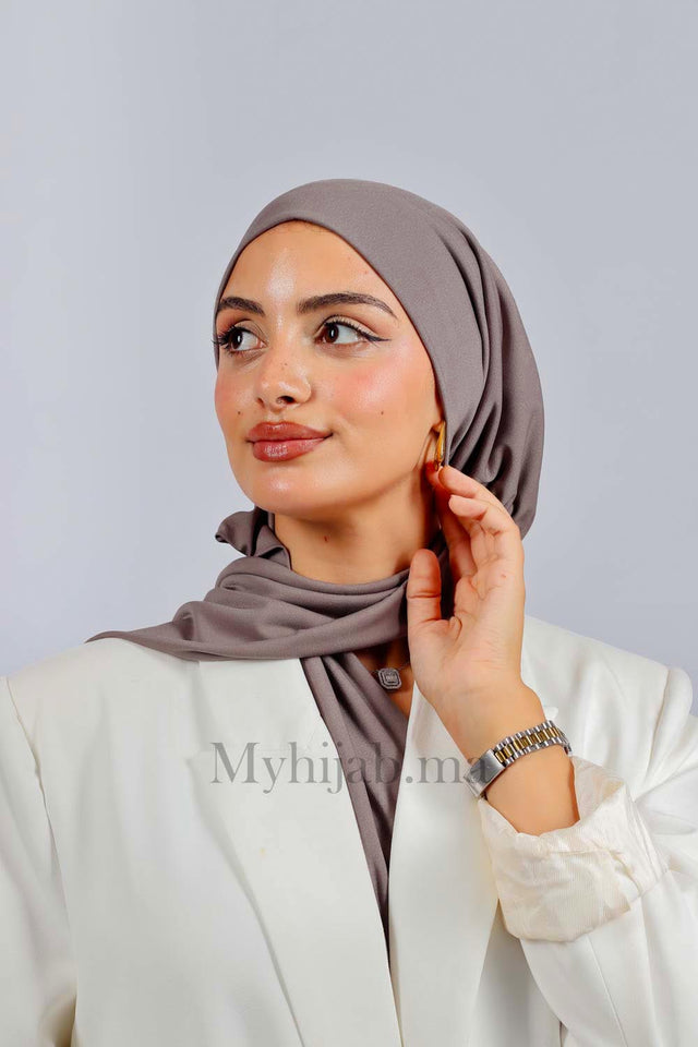 Turban Amira - Taupe foncé