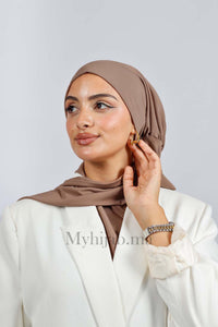 Turban Amira -Marron pink