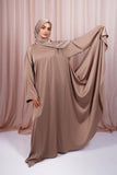 Abaya Jouri - Beige pink