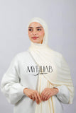 Lycra Bonnet Jasmine - Blanc cassé