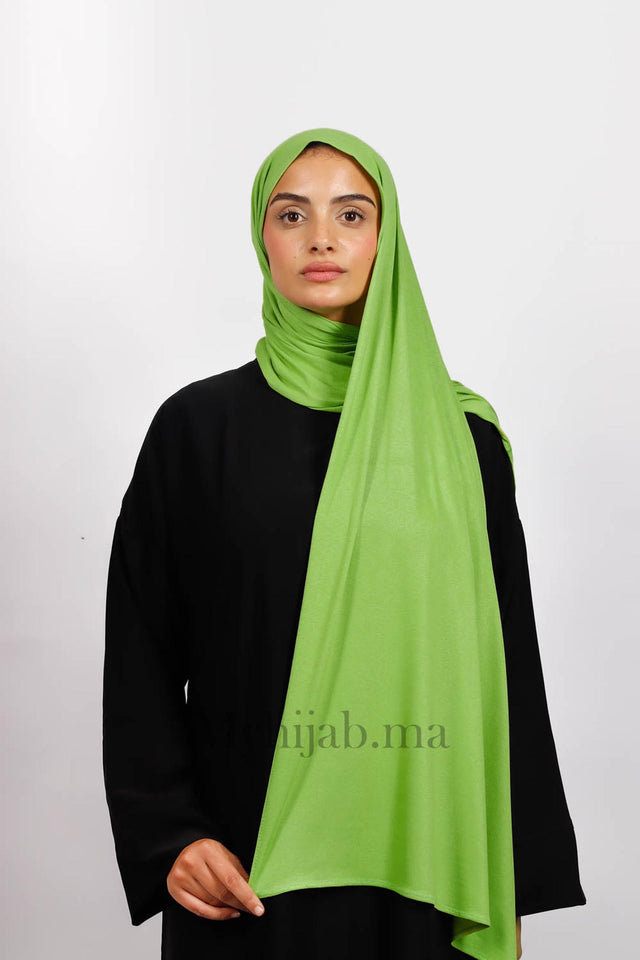 Lycra Coton - Vert Lime