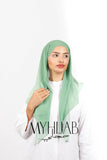 Foulard Lycra Dégradé - Vert pastel