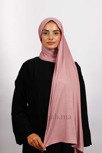 Lycra Coton - Rose casher