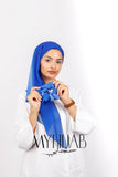 Foulard Lycra Dégradé - Bleu roi
