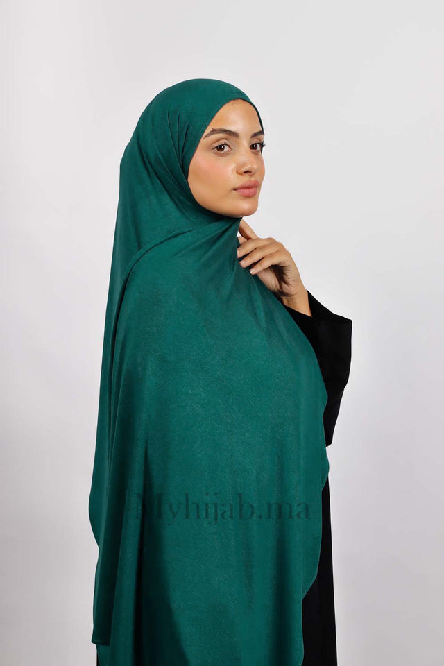 Lycra Coton - Pétrole