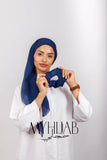 Foulard Lycra Dégradé - Bleu marine