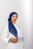 Foulard Lycra Dégradé - Bleu marine
