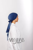 Foulard Lycra Dégradé - Bleu marine