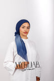 Foulard Lycra Dégradé - Bleu marine