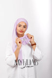 Foulard Lycra Dégradé - Mauve clair