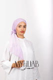 Foulard Lycra Dégradé - Mauve clair