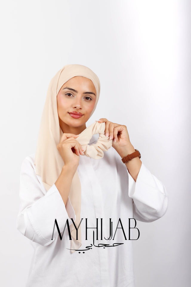 Foulard Lycra Dégradé - Beige
