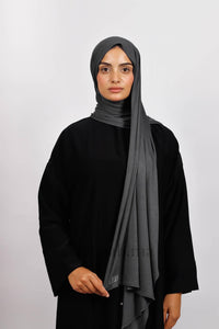 Lycra Coton  - Gris foncé