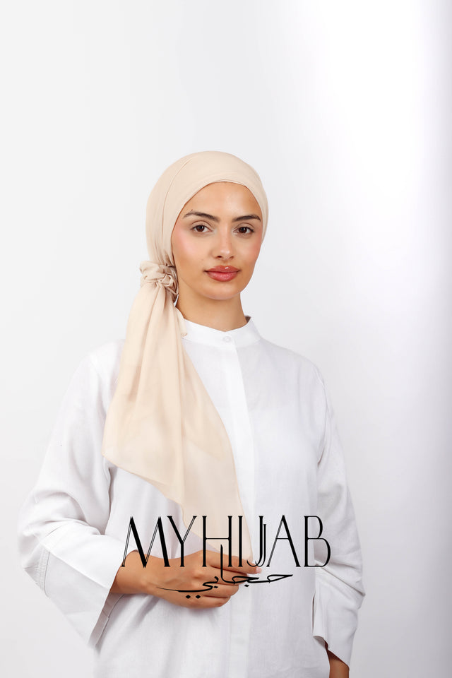 Foulard Lycra Dégradé - Beige