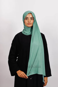 Lycra coton - Turquoise clair