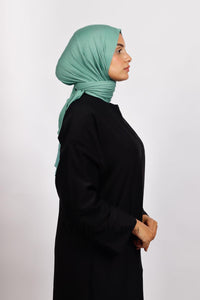 Lycra coton - Turquoise clair